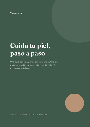 E-book: Cuida tu piel, paso a paso